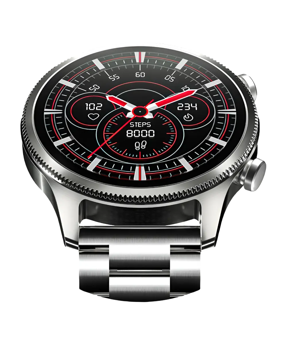 Ronin R-010 Luxe Smart Watch closeup view