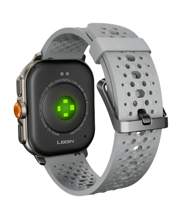 Login L-107 Prism Smart Watch with health tracking