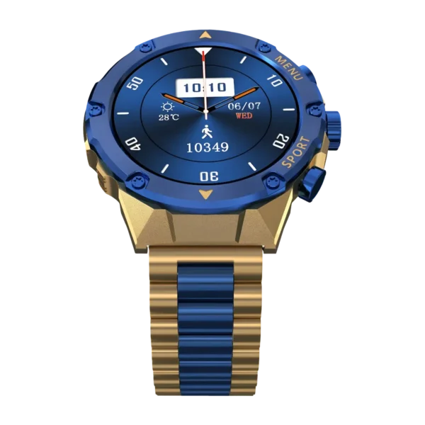 Zero Vogue smartwatch in blue gold