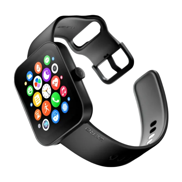 Zero Bolt Pro Smartwatch with rubber strap