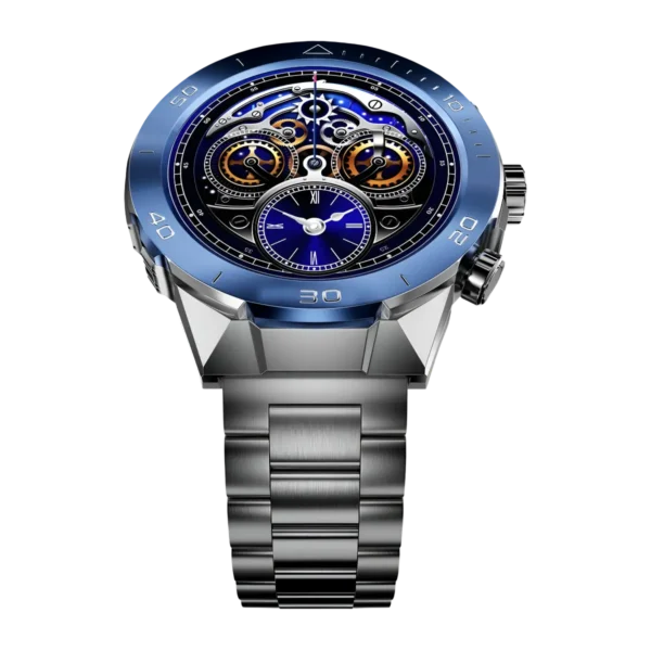 Zero Legacy Smartwatch in silver with blue