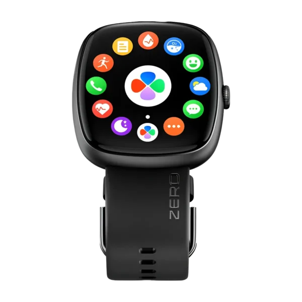 Zero Qube Smartwatch in black