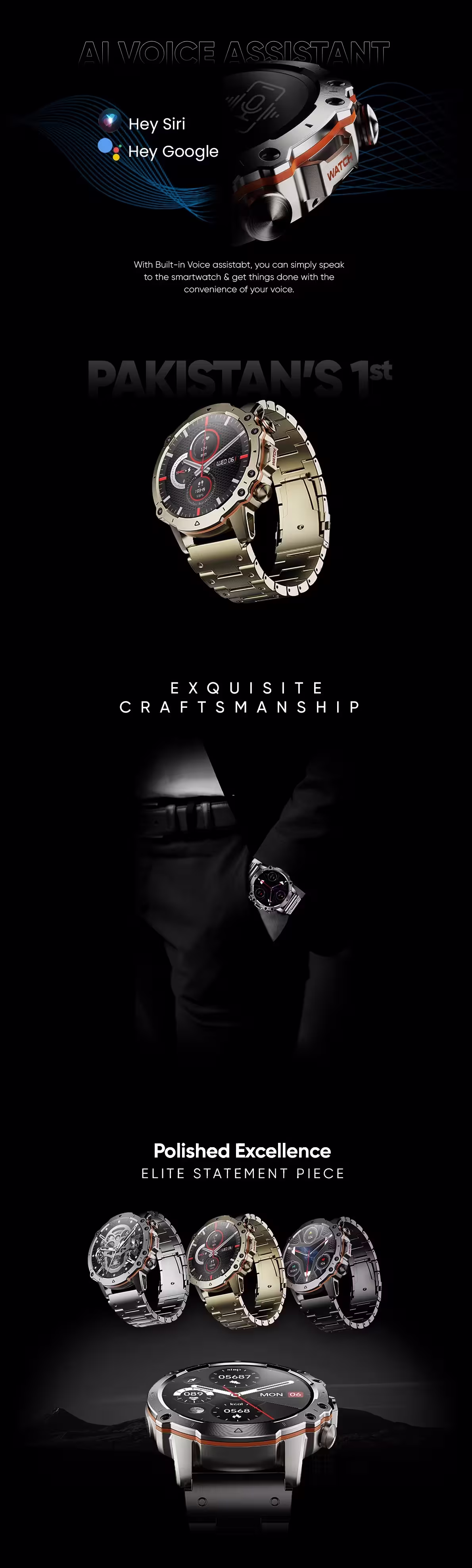 Zero Revoltt SmartWatch infographic2