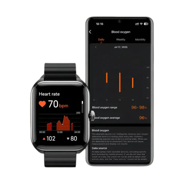 Oraimo Nova 2 Smartwatch with mobile app