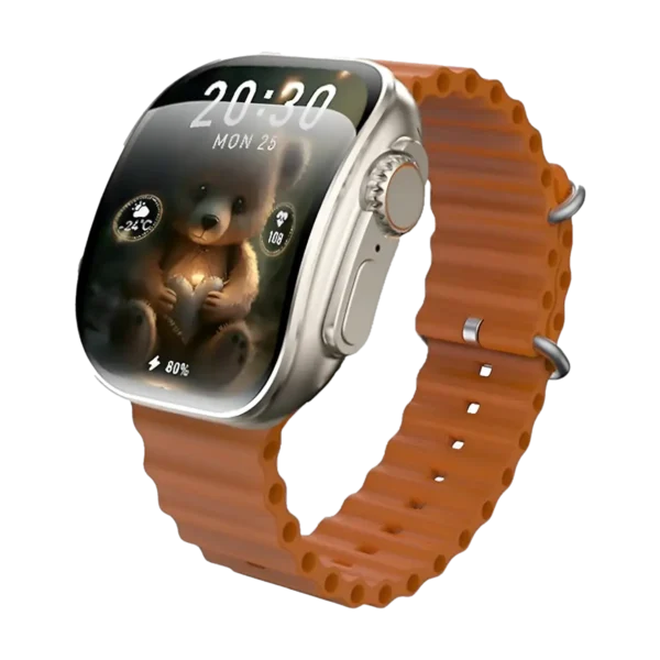 Airox W3 Curve Smartwatch in orange