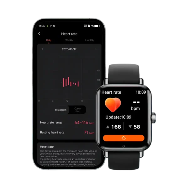 Oraimo Watch 6 Pro Smartwatch with app support