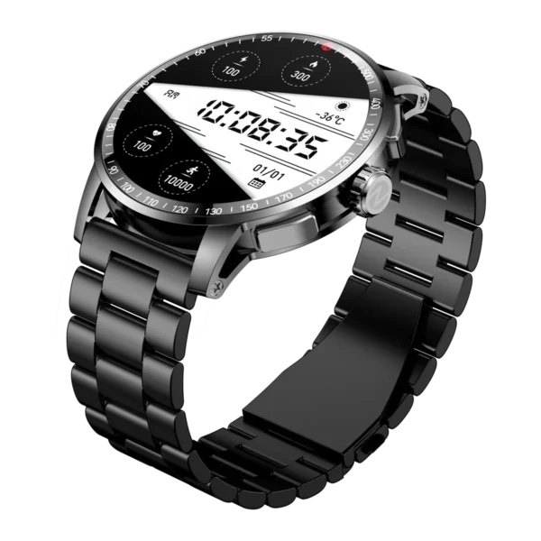 itel N8 Horizon Smartwatch with 1.43-Inch AMOLED Display, Bluetooth Calling, Sapphire Crystal Glass & 100+ Sports Modes - Image 2