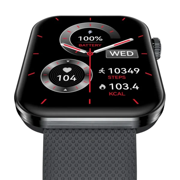 itel O25 Smartwatch in black