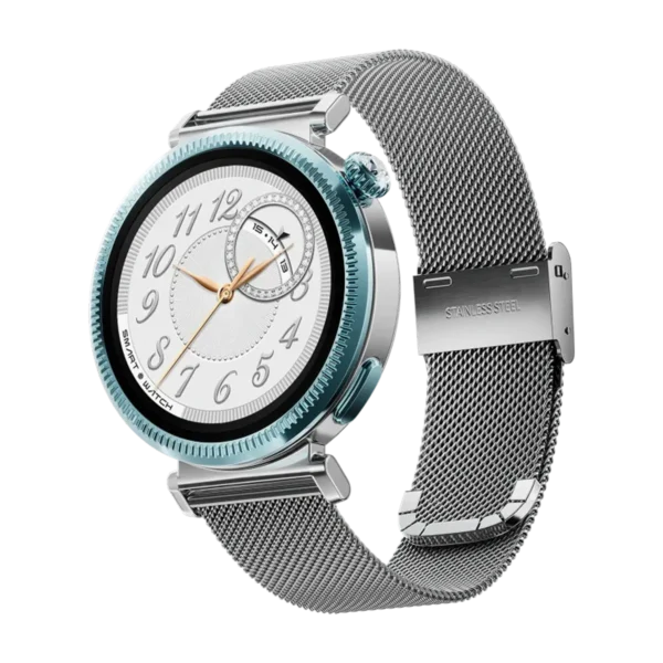 Zero Jewel Pro Ladies Smartwatch – Premium Alloy Design with AMOLED + BT Calling - Image 3