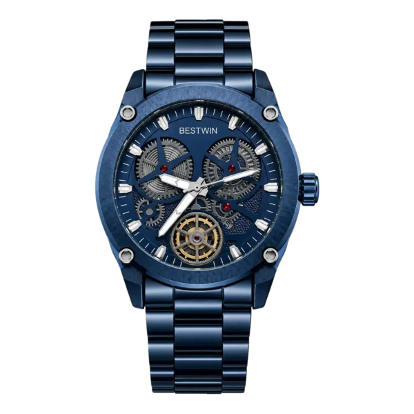 Bestwin Original Mens Stainless Steel Watch Blue