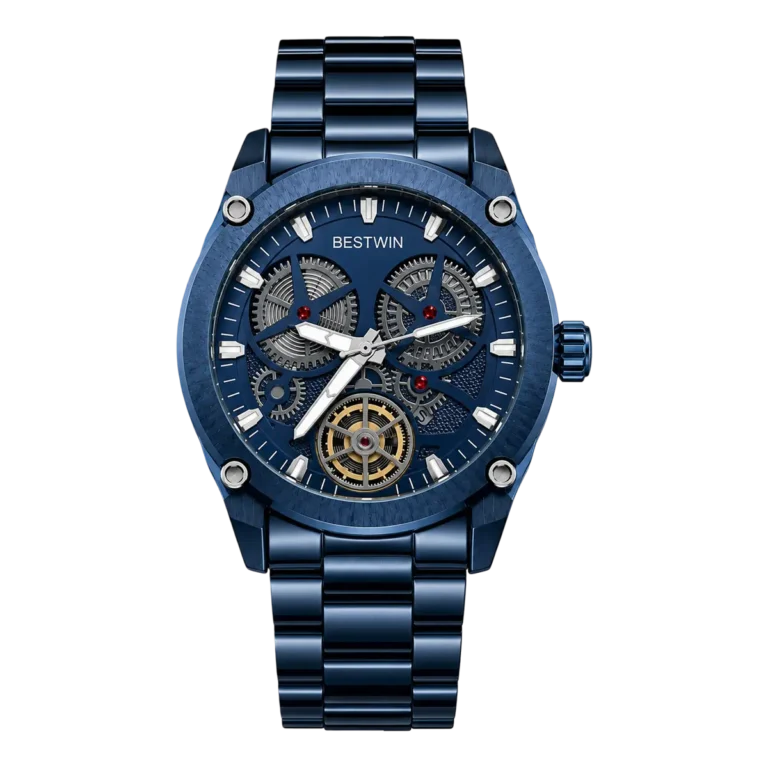 Bestwin Original Mens Stainless Steel Watch Blue