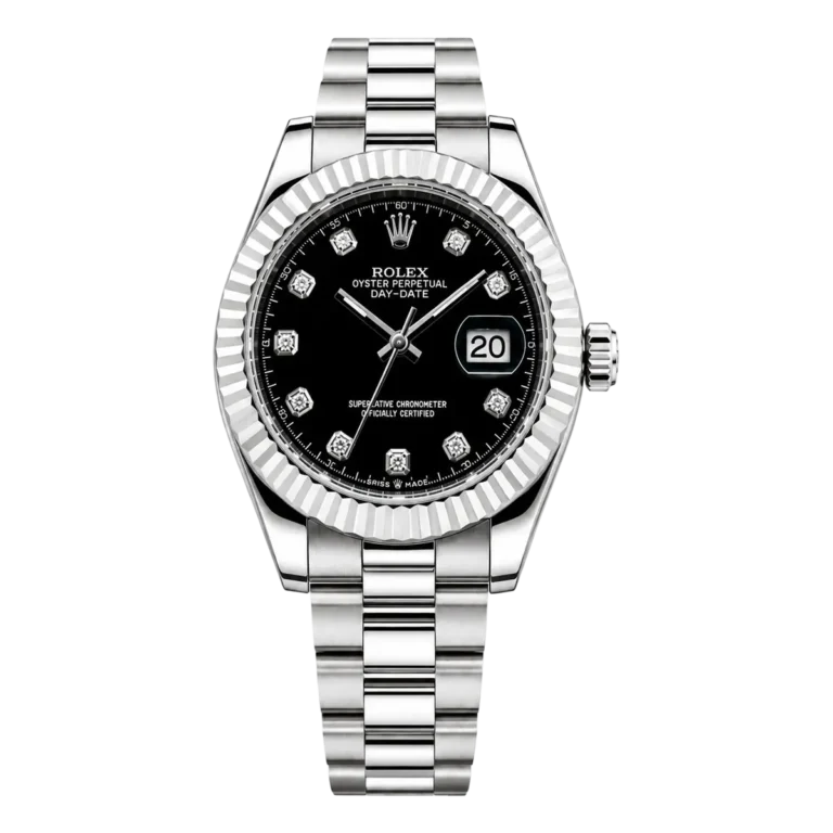 Rolex Datejust in Black Mens Watch