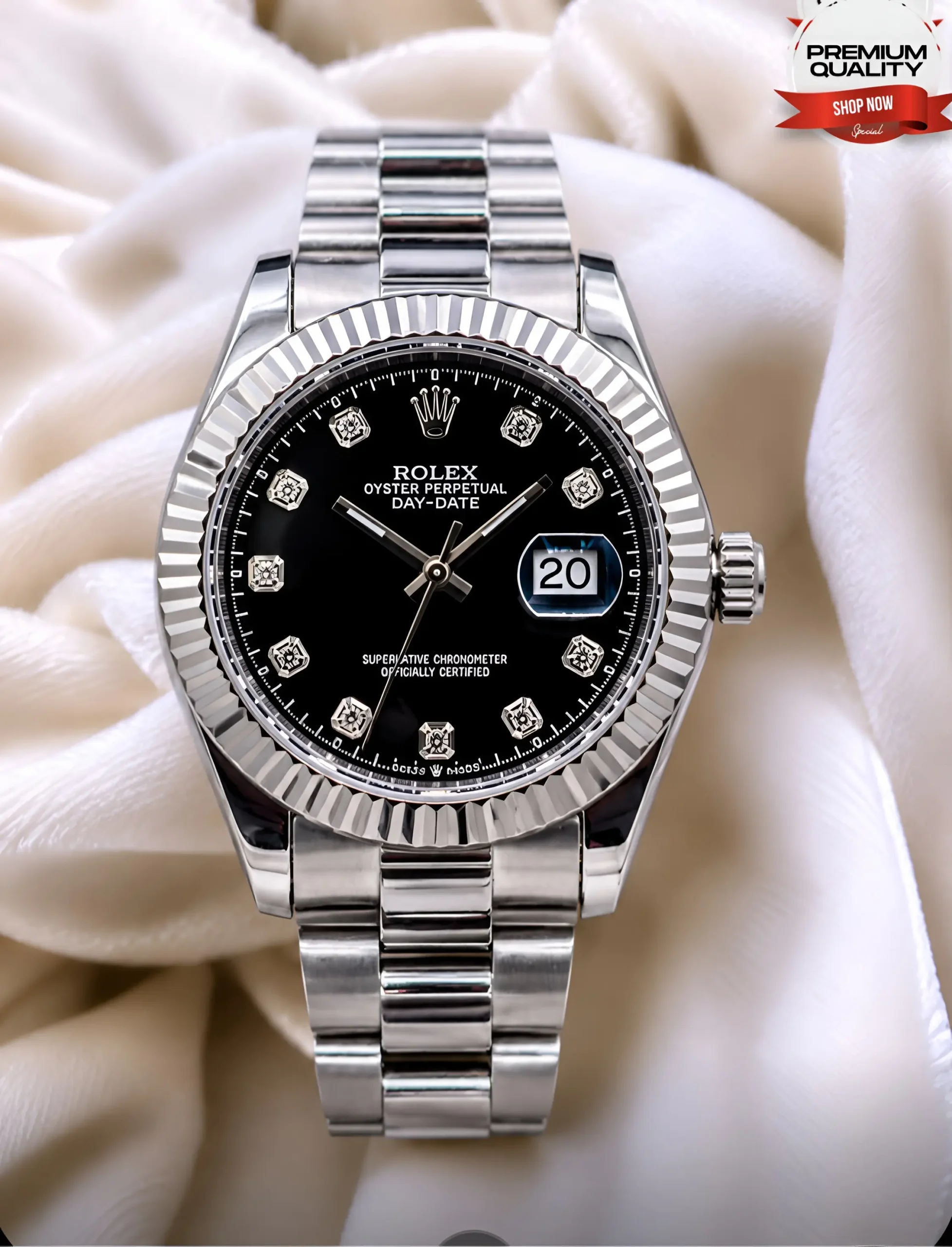 Rolex Datejust in Black Mens Watch Price in Pakistan
