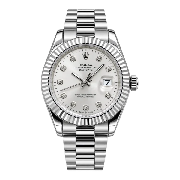 Rolex Datejust in Silver Dial Mens Watch