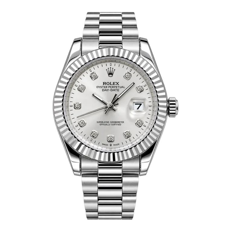 Rolex Datejust in Silver Dial Mens Watch