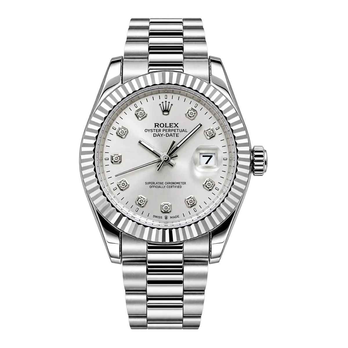 Rolex Datejust in Silver Dial Mens Watch Rolex Datejust in Silver Dial Mens Watch