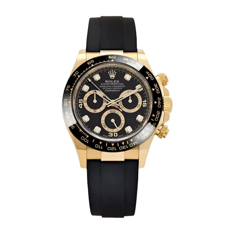 Rolex Daytona Watch with Silicon Strap