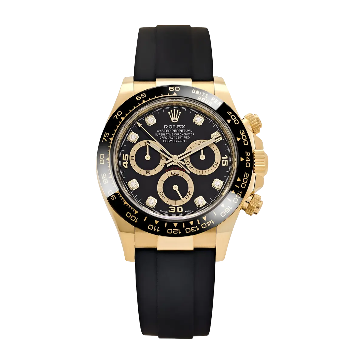 Rolex Daytona Watch with Silicon Strap Rolex Daytona Watch with Silicon Strap