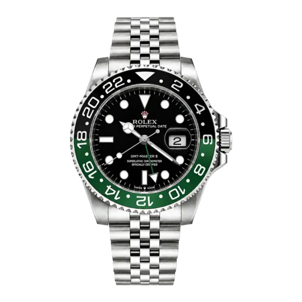 Rolex GMT Master II Watch with Chain Strap - Image 4