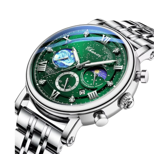 Chenxi Mens Watch with Green Dial